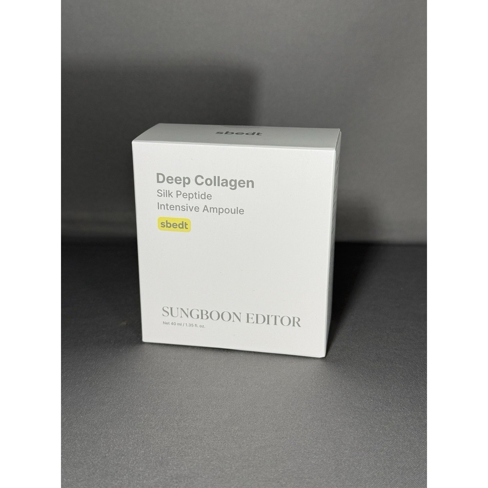 Sungboon Editor - Deep Collagen Silk Peptide Intensive Ampoule 40ml Exp 12/2028